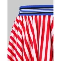 American Flag Print idi Skirt -