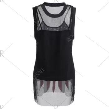 American Flag Two Piece Tops - Black