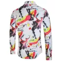 Art Painting Print Long Sleeves Shirt -