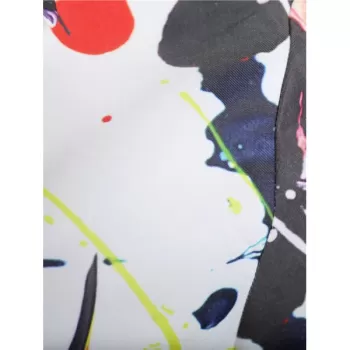 Art Painting Print Long Sleeves Shirt -