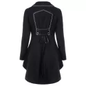 Back ace Up High ow ongline Coat - Black
