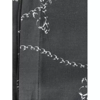 Chain Keys Print Long Sleeves Shirt -