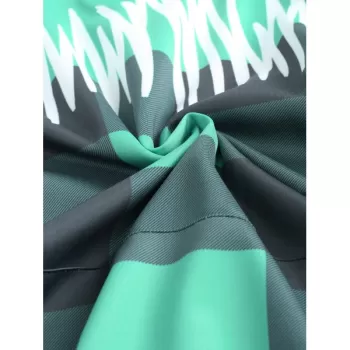 Checked Print Kangaroo Pocket Hoodie -