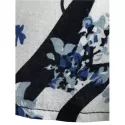 Chinese Painting Flowers Print Casual Shirt -