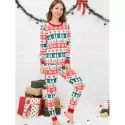 Christmas Geometric Pattern Family Pajama Sets -  Dad