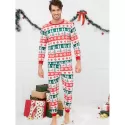 Christmas Geometric Pattern Family Pajama Sets -  Dad