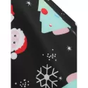 Christmas Graphic Fit and Flare Dress -
