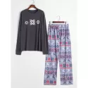 Christmas Patterned Family Matching Pajama et -  Dad