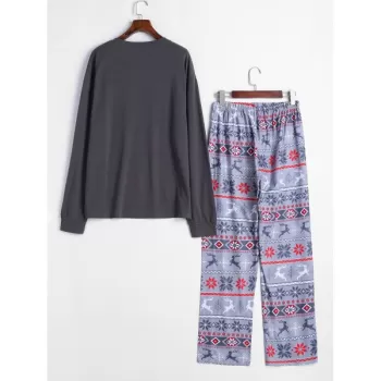 Christmas Patterned Family Matching Pajama et -  Dad