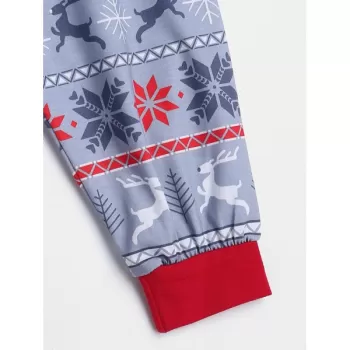 Christmas Patterned Family Matching Pajama et -  Dad
