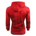 Christmas Santa Suit Print Long Sleeve Hoodie -