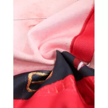 Christmas Santa Suit Print Long Sleeve Hoodie -