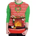 Christmas Ugly Sweater - Xmas Party Women Sweatshirt New Style - Red