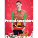 Christmas Ugly Sweater - Xmas Party Women Sweatshirt New Style - Red