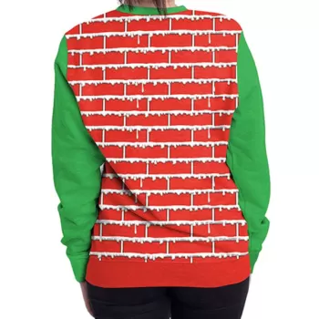 Christmas Ugly Sweater - Xmas Party Women Sweatshirt New Style - Red