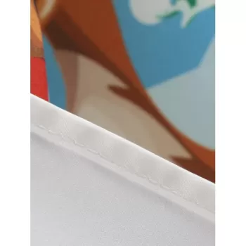 Christmas Vintage Santa Claus Elk Print Dress - Black