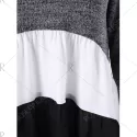 Color Block Tiered T-Shirt -
