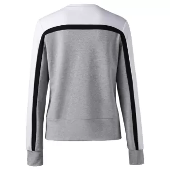 Contrast Color Sweatshirt - Gray