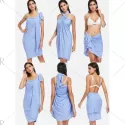 Convertible Beach Wrap Sarong - Powder Blue