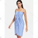 Convertible Beach Wrap Sarong - Powder Blue