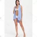 Convertible Beach Wrap Sarong - Powder Blue