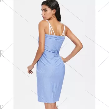 Convertible Beach Wrap Sarong - Powder Blue