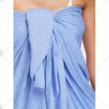 Convertible Beach Wrap Sarong - Powder Blue