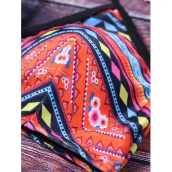 Ethnic Printed trappy Bohemian Bikini et -