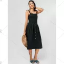 Fit and Flare idi Dress - Black