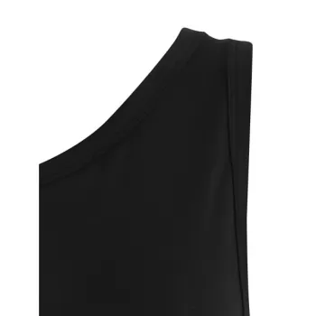 Floral Print leeveless coop Neck Dress - Black