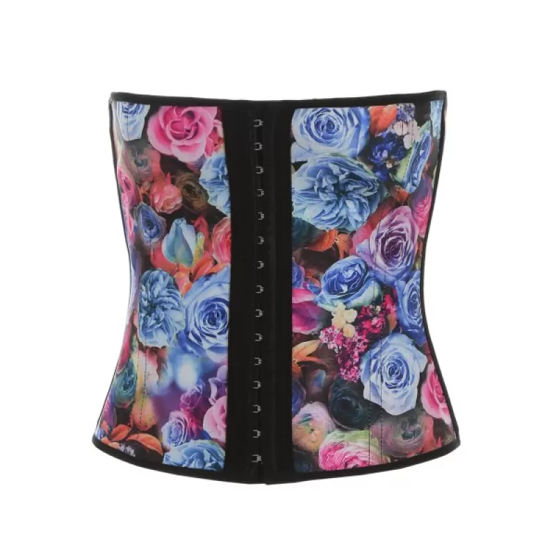 Floral Print trapless Corset -