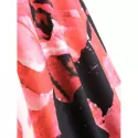 Floral Printed Flared Dress - Pig Pink