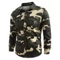 Front Pocket Button Up Camo Shirt - Acu Camouflage