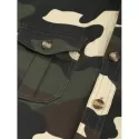 Front Pocket Button Up Camo Shirt - Acu Camouflage
