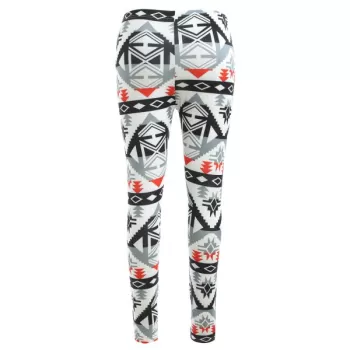 Geometric Print tretch Pencil Pants -