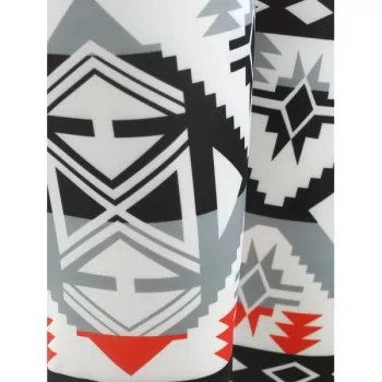 Geometric Print tretch Pencil Pants -