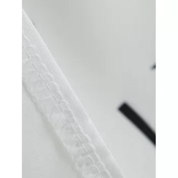 Halloween Skull Print Long Sleeve Party Dress - Multi-a