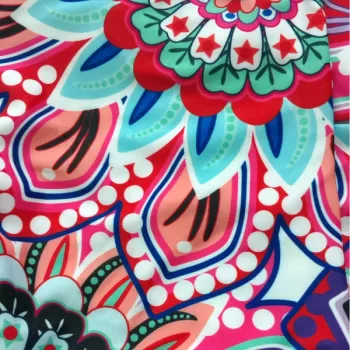 Halter   Floral Print High Waist Two Piece et - Purple