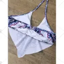Halter Print Padded Bikini et -