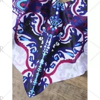 Halter Print Padded Bikini et -