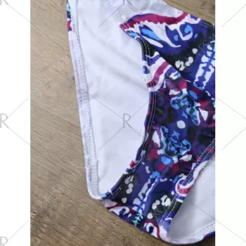 Halter Print Padded Bikini et -