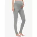 High Waist Over Bump Maternity Leggings - Gray Cloud