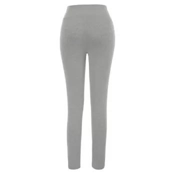 High Waist Over Bump Maternity Leggings - Gray Cloud
