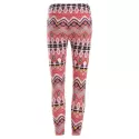 High Waisted Patterned Leggings -  One