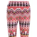 High Waisted Patterned Leggings -  One