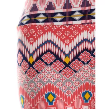 High Waisted Patterned Leggings -  One