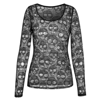 Hollow Out T Shirt with Ruched Cape - Black