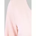 Lace Cuffs Long Sleeve T-shirt - Light Pink