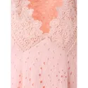 ace Insert Eyelet Mini Dress - ight Pink