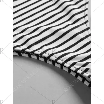 Lace Insert High Leg wimsuit - Black